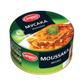 ΜΟΥΣΑΚΑ ΜΕ ΠΑΤΑΤΕΣ ΚΑΙ ΚΙΜΑ "COMPASS" 300ΓΡ